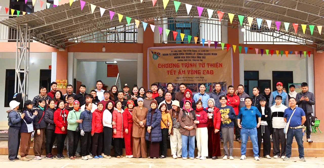 Chương trình thiện nguyện Tết ấm vùng cao