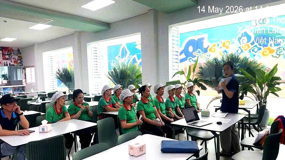 Hoạt động tập huấn của đội ngũ ALOCOM.